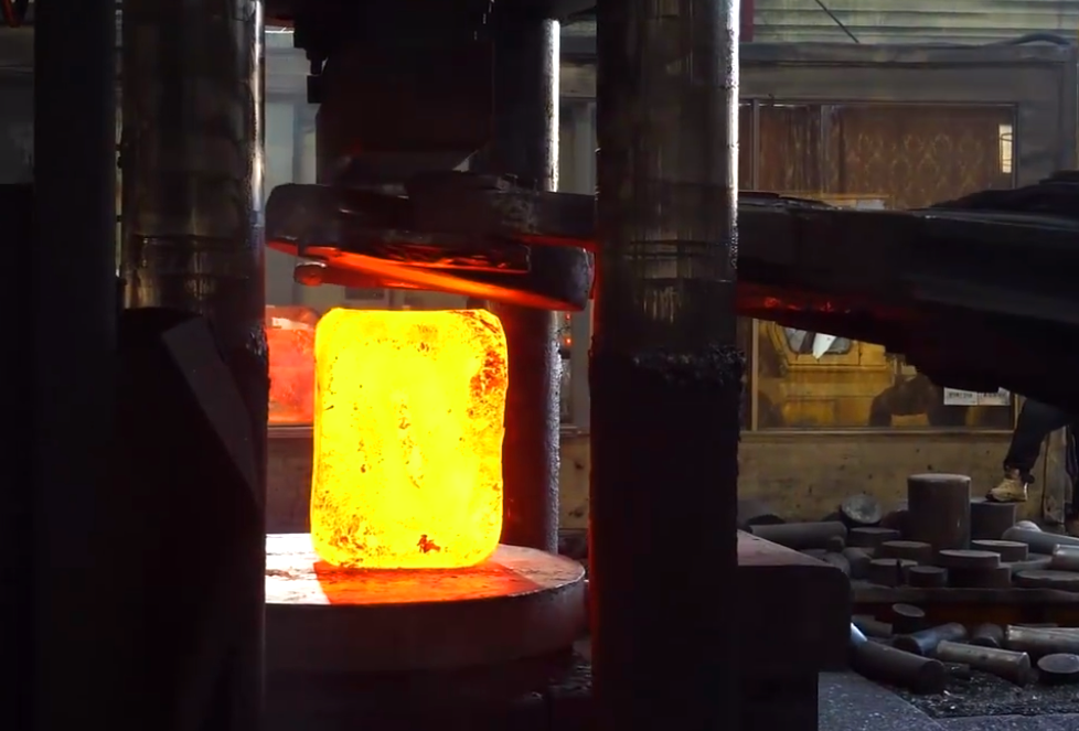 CNC forging process