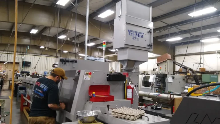 CNC lathe turning operation for round machined parts